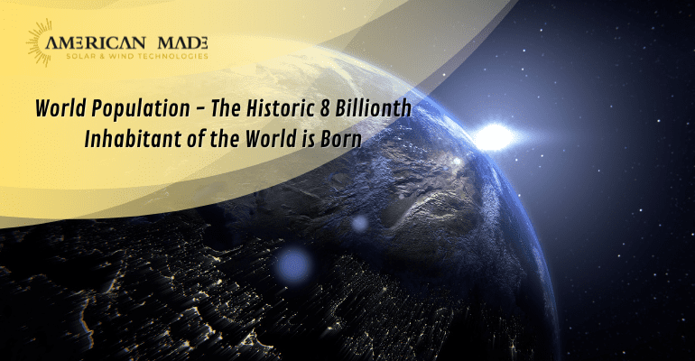 World Population - The Historic 8 Billionth Inhabitant of the World is Born